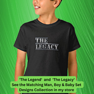 De legende van de ouderwetse vader. t-shirt