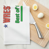 De legende van de rusteling theedoek (Quarter Fold)