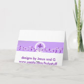 DE LEGENDE VAN DE STER… FEESTDAGEN KAART (Achterkant)