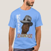 De legende van de West Bass Reeves T-shirt (Voorkant)