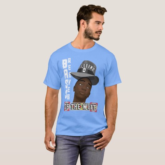 De legende van de West Bass Reeves T-shirt (Voorkant volledig)