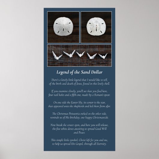 De legende van de Zanddollar Poster (Voorkant)