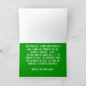 DE LEGENDE VAN HET RIET… FEESTDAGEN KAART (Binnen)