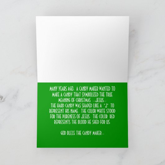 DE LEGENDE VAN HET RIET… FEESTDAGEN KAART (Binnen)