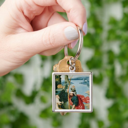 De Legende van St. Christopher Sleutelhanger (Hand)
