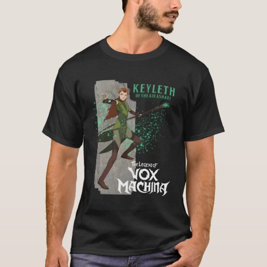 De legende van Vox Machina Keyleth T-shirt (Voorkant)
