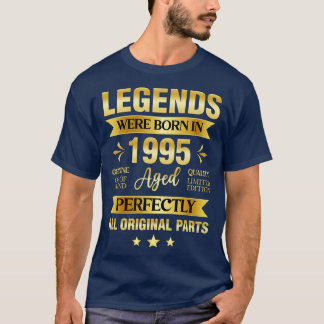 De legende werd geboren in 1995 t-shirt