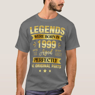 De legende werd geboren op de verjaardag van 1999 t-shirt
