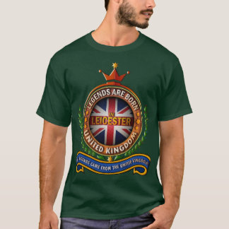 De legendes worden geboren in Leicester T-shirt