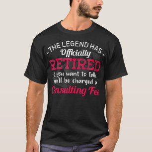De leggende heeft de geldboete officieel ingetrokk t-shirt