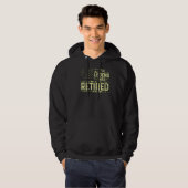 De leggende heeft het leger van mannen in ruste ge hoodie (Voorkant volledig)