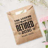 De leggende partij heeft de opa-aftredingspartij i bedankzakje (Gezegeld)