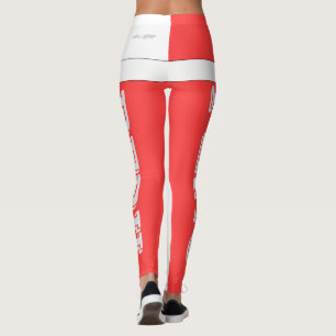 DE LEGGINGS HAVIC ACD VAN DE VLAG VAN PERU