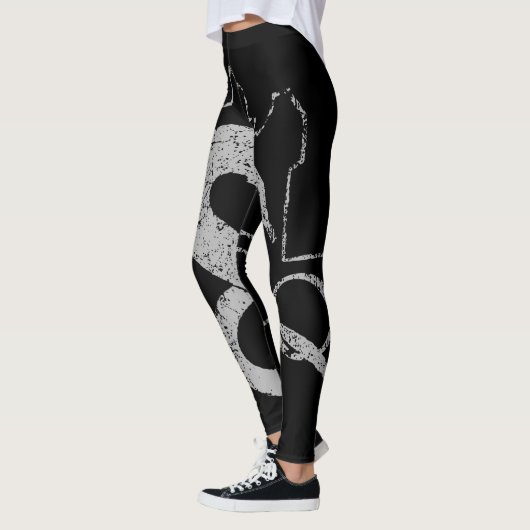De Leggings op het Loch Squad in het zwart (Links)