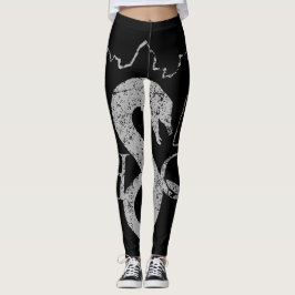 De Leggings op het Loch Squad in het zwart