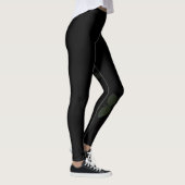 De Leggings van blauw Roos (Rechts)