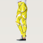 De Leggings van de Citroen van de Citrusvrucht van (Links)