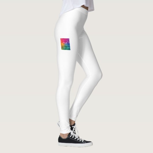 De Leggings van de douane voegen hier Uw Logo van  (Rechts)