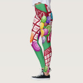 De Leggings van de Druk van het Ontwerp van de Kaa (Links)