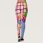 De Leggings van de Druk van het Ontwerp van de Kaa (Achterkant)