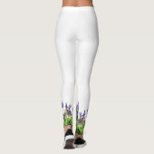 DE leggings VAN DE ELEGANTE IRIS-STROOMSTROOM (Achterkant)