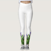 DE leggings VAN DE ELEGANTE IRIS-STROOMSTROOM (Voorkant)