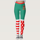 De Leggings van de kleine Helper voor Kerstmis Elf (Voorkant)