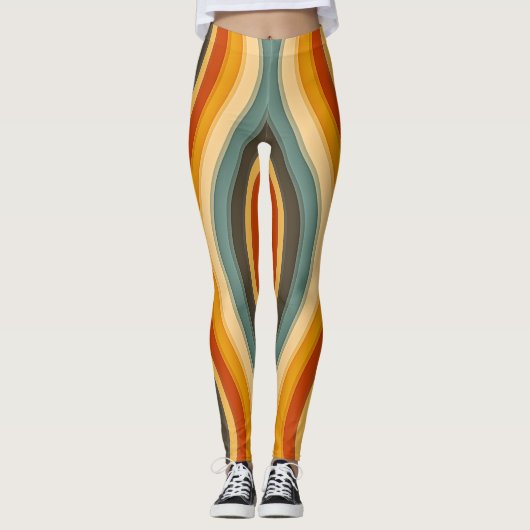 De Leggings van de Kleuren van de winst 1970s de   (Voorkant)