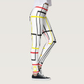 De Leggings van de Koel van het Netwerk van lijnen (Rechts)