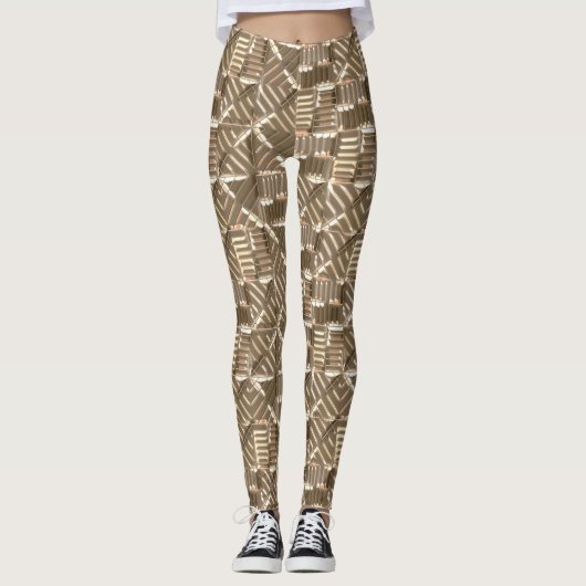 De Leggings van de Opties van de Opties van het Af (Voorkant)