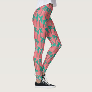 De Leggings van de Palmen van de waterverf