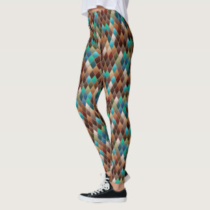 De Leggings van de Schalen van de Draak van de