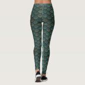 De Leggings van de Schalen van de meermin (Achterkant)