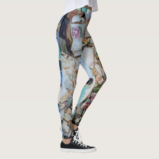 De leggings van het Chinese Pattern Mudlark zijn g (Rechts)