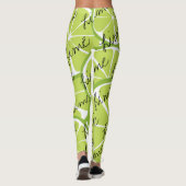 De Leggings van het Limoen van de Citrusvrucht van (Achterkant)