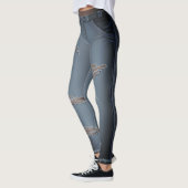 De Leggings van Jeans Fun Halloween Leggings (Links)