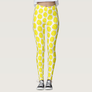 De Leggings van Lmeon van de Citrusvrucht van de