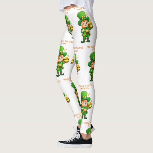 De Leggings van Lucky Leprechaun (Links)