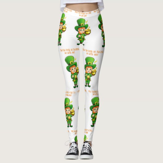 De Leggings van Lucky Leprechaun (Voorkant)