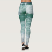 De Leggings van vrouwen de Moderne Golven van de S (Achterkant)