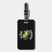 DE LEGUAAN FLUISTERT BAGAGELABEL (Voorkant verticaal)