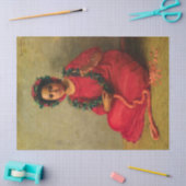 De Lei Maker van Theodore Wores Tissuepapier (Craft)