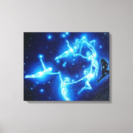 De leiades canvas afdruk (Voorkant)