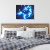 De leiades canvas afdruk (Insitu (Slaapkamer))