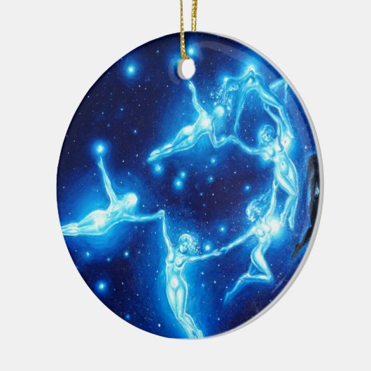 De leiads keramisch ornament (Links)