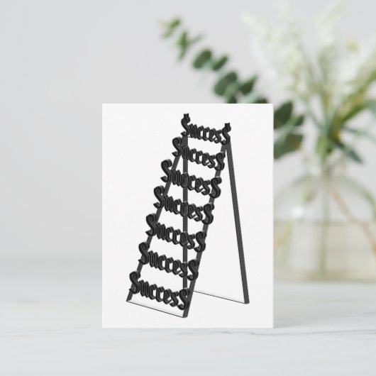 De leider van het Succes Briefkaart (Staand voorkant)