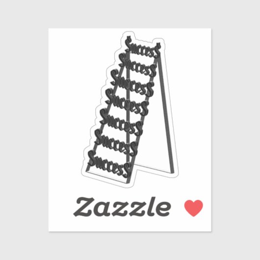 De leider van het Succes Sticker (Vel)