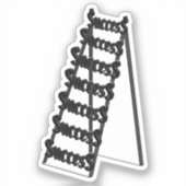 De leider van het Succes Sticker (Voorkant)