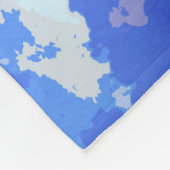 De leiding nemen - Motorcross Racers Fleece Deken (Hoek)