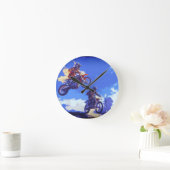 De leiding nemen - Motorcross Racers Ronde Klok (Huis)